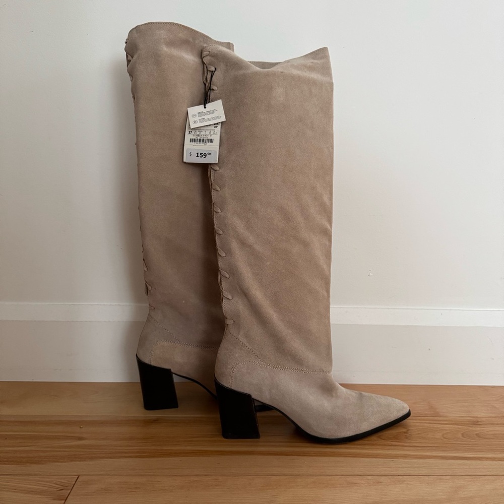 Zara Beige Boots